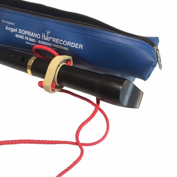 Peripole The Original Angel Soprano Halo Recorder PB 6000-Baroque Fingering - Picture 7 of 9